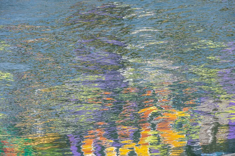 Farben des Sommerhafens